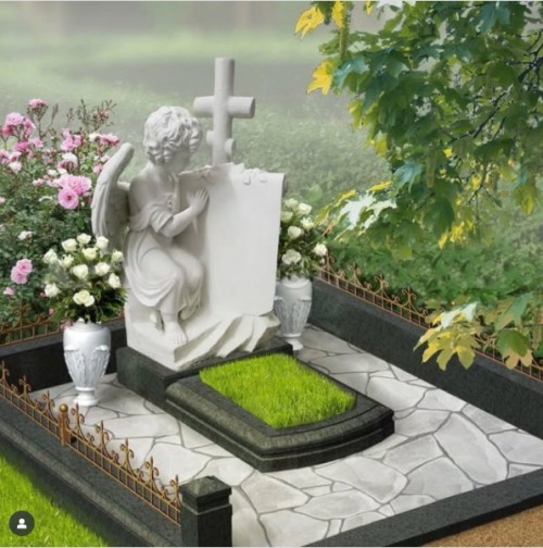 Китай Ксінян білого мармурового ангела хреста Tombstone