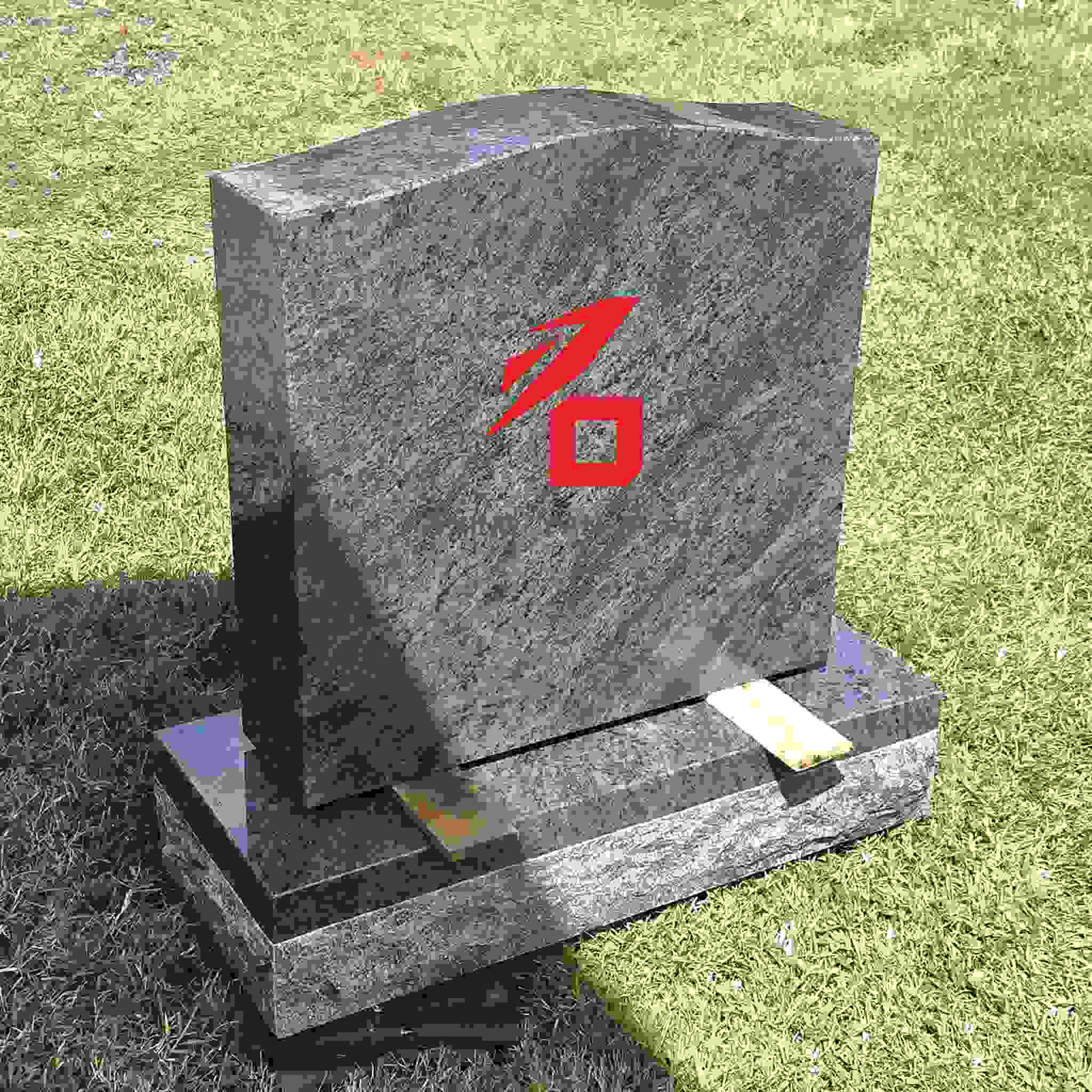 Простий гранітний пам'ятник